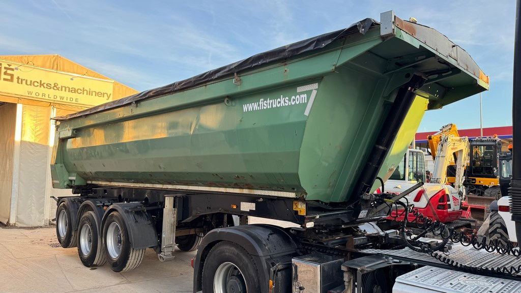 Meiller Kisa 3 - 3-Axle Tipper Trailer - hydr. back - قلابة نصف مقطورة نصف مقطورة قلابة: صورة 3 Meiller Kisa 3 - 3-Axle Tipper Trailer - hydr. back - قلابة نصف مقطورة نصف مقطورة قلابة: صورة 3