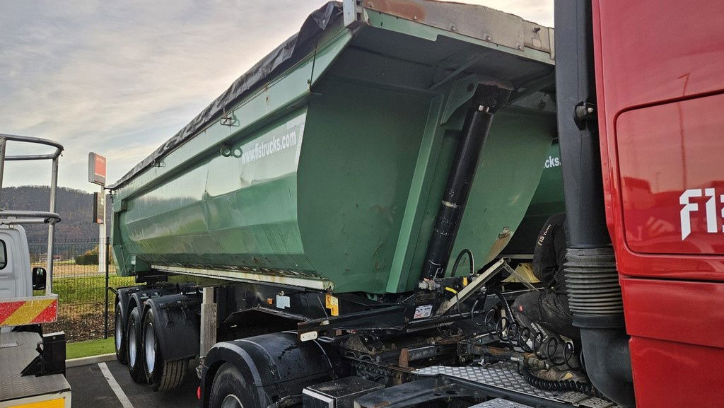 Meiller Kisa 3 - 3-Axle Tipper Trailer - hydr. back - قلابة نصف مقطورة نصف مقطورة قلابة: صورة 4 Meiller Kisa 3 - 3-Axle Tipper Trailer - hydr. back - قلابة نصف مقطورة نصف مقطورة قلابة: صورة 4