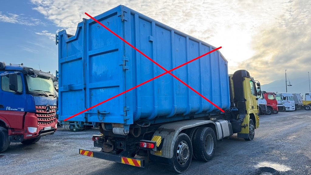 Mercedes-Benz Actros 2546 6x2 abroll - retarder - front spring - شاحنات الحاويات / جسم علوي قابل للتغيير شاحنة: صورة 3 Mercedes-Benz Actros 2546 6x2 abroll - retarder - front spring - شاحنات الحاويات / جسم علوي قابل للتغيير شاحنة: صورة 3