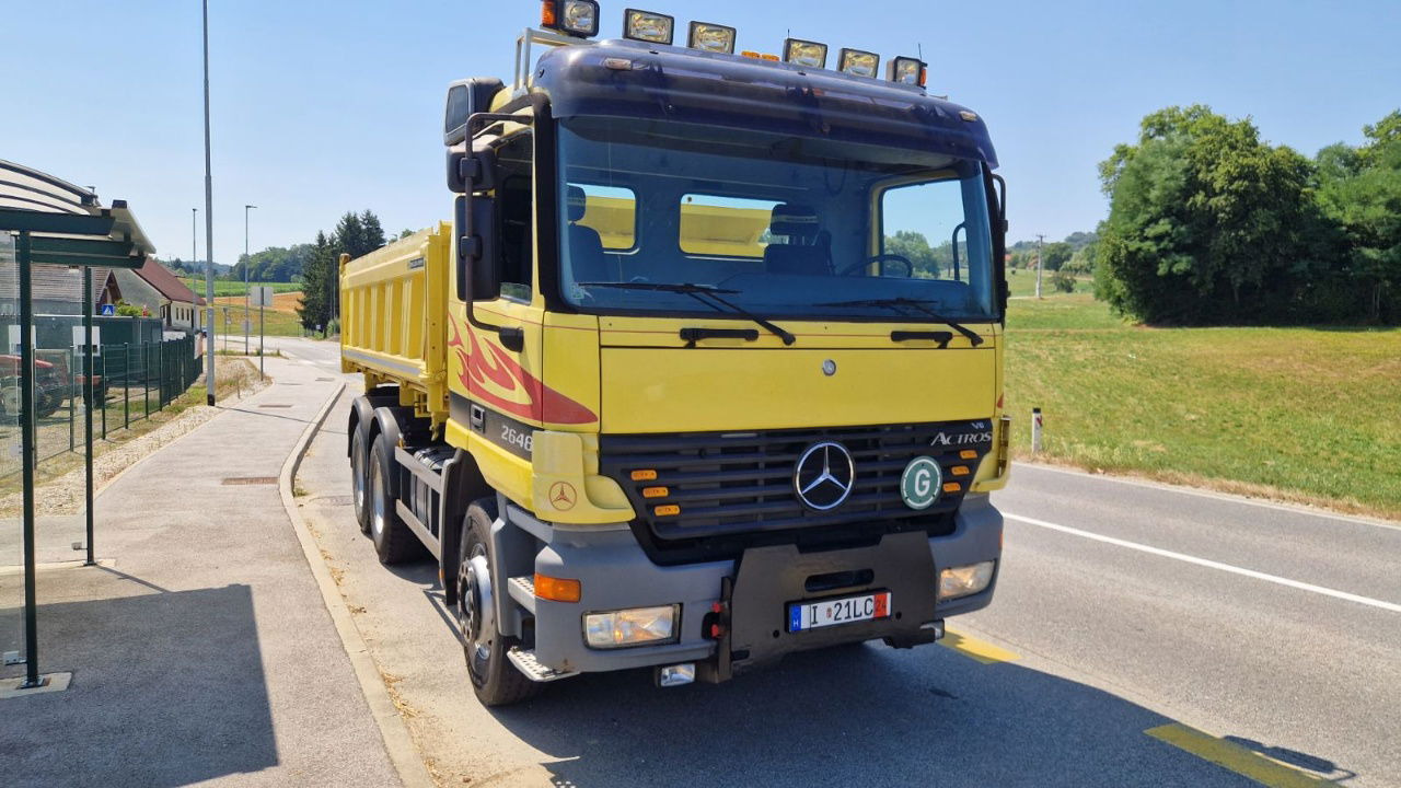 Mercedes-Benz Actros 2648 K 6X4 meiller bordmatic - air condition - شاحنة قلاب: صورة 4 Mercedes-Benz Actros 2648 K 6X4 meiller bordmatic - air condition - شاحنة قلاب: صورة 4