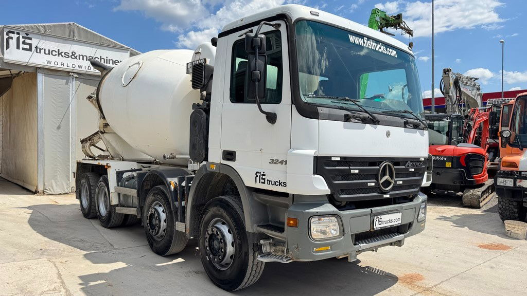 Mercedes-Benz Actros 3241 8x4 mixer 9m3 - شاحنة خلاطة خرسانة: صورة 5 Mercedes-Benz Actros 3241 8x4 mixer 9m3 - شاحنة خلاطة خرسانة: صورة 5