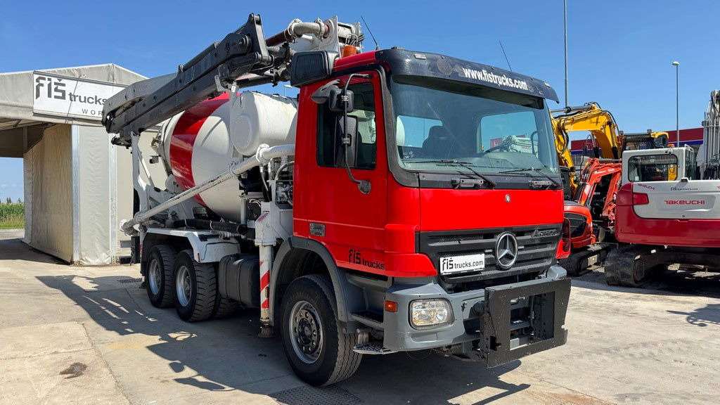 Mercedes-Benz Actros 3341 6x4 7m3 + 24m Cifa - شاحنة خلاطة خرسانة: صورة 3 Mercedes-Benz Actros 3341 6x4 7m3 + 24m Cifa - شاحنة خلاطة خرسانة: صورة 3