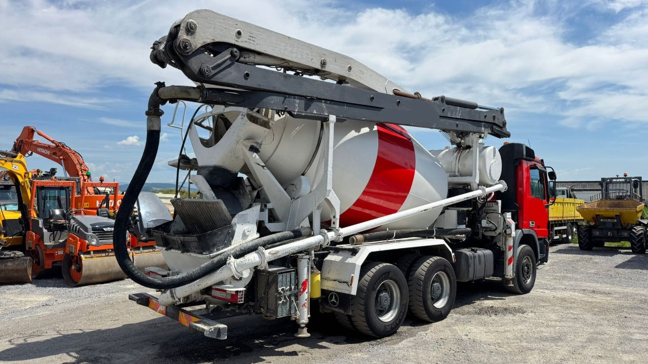 Mercedes-Benz Actros 3341 6x4 7m3 + 24m Cifa - شاحنة خلاطة خرسانة: صورة 4 Mercedes-Benz Actros 3341 6x4 7m3 + 24m Cifa - شاحنة خلاطة خرسانة: صورة 4