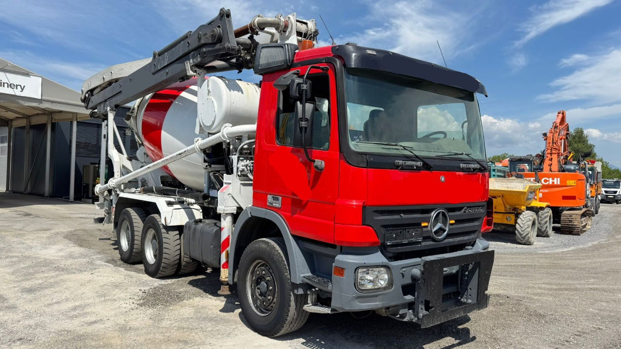 Mercedes-Benz Actros 3341 6x4 7m3 + 24m Cifa - شاحنة خلاطة خرسانة: صورة 3 Mercedes-Benz Actros 3341 6x4 7m3 + 24m Cifa - شاحنة خلاطة خرسانة: صورة 3