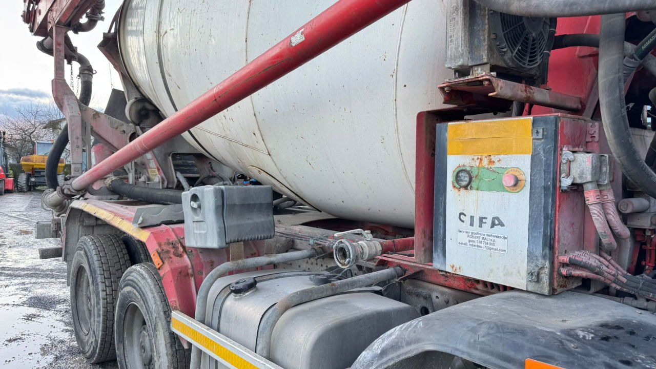 Mercedes-Benz Actros 4140 mixer cifa 9m3 - Cifa pump - 25M - خلاطة مع مضخة: صورة 5 Mercedes-Benz Actros 4140 mixer cifa 9m3 - Cifa pump - 25M - خلاطة مع مضخة: صورة 5