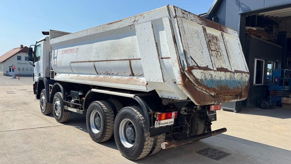 Mercedes-Benz Actros 4141 K 8x6 schwarzmuller mulda tipper - شاحنة قلاب: صورة 5 Mercedes-Benz Actros 4141 K 8x6 schwarzmuller mulda tipper - شاحنة قلاب: صورة 5