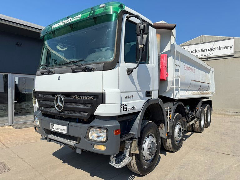 Mercedes-Benz Actros 4141 K 8x6 schwarzmuller mulda tipper - شاحنة قلاب: صورة 1 Mercedes-Benz Actros 4141 K 8x6 schwarzmuller mulda tipper - شاحنة قلاب: صورة 1