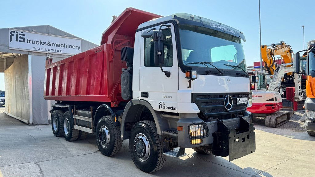 Mercedes-Benz Actros 4141 K 8x6 tipper - 18m3 - شاحنة قلاب: صورة 3 Mercedes-Benz Actros 4141 K 8x6 tipper - 18m3 - شاحنة قلاب: صورة 3