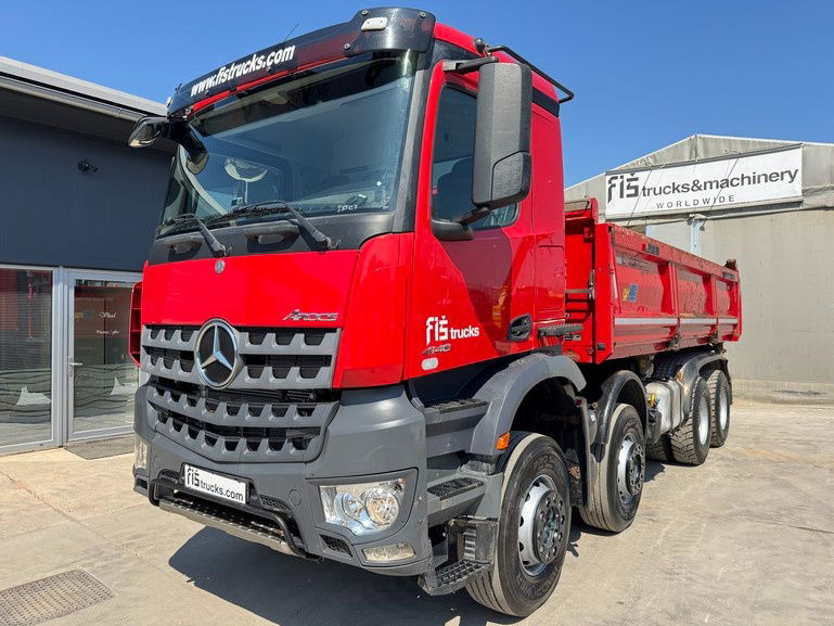Mercedes-Benz Arocs 4148 8X4 bordmatic - new engine - شاحنة قلاب: صورة 1 Mercedes-Benz Arocs 4148 8X4 bordmatic - new engine - شاحنة قلاب: صورة 1