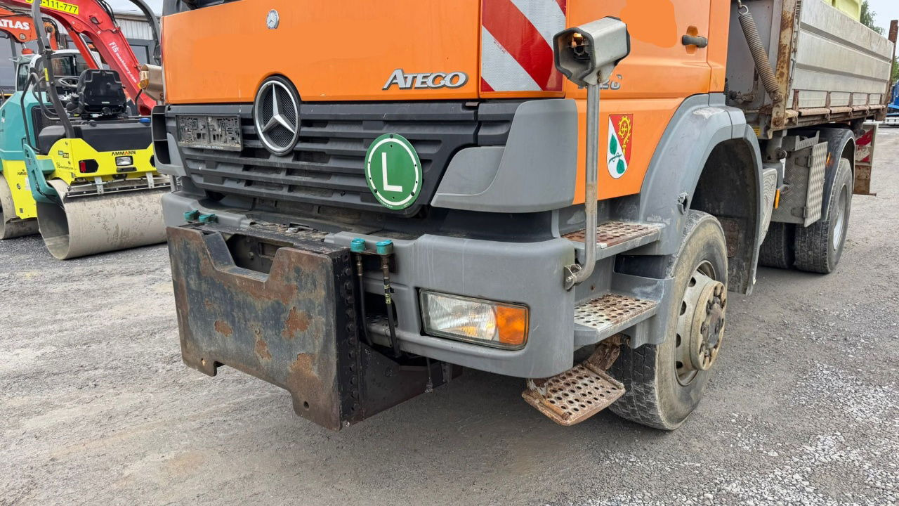 Mercedes-Benz Atego 1828 AK 4X4 meiller tipper - snow plow - salt spreader - شاحنة قلاب: صورة 2 Mercedes-Benz Atego 1828 AK 4X4 meiller tipper - snow plow - salt spreader - شاحنة قلاب: صورة 2