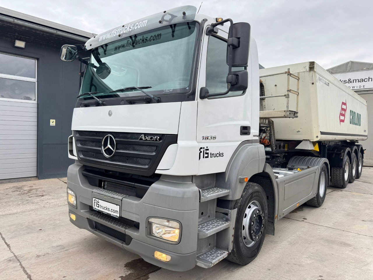 Mercedes-Benz Axor 1836 4x2 tipper hydraulics - وحدة جر: صورة 1 Mercedes-Benz Axor 1836 4x2 tipper hydraulics - وحدة جر: صورة 1