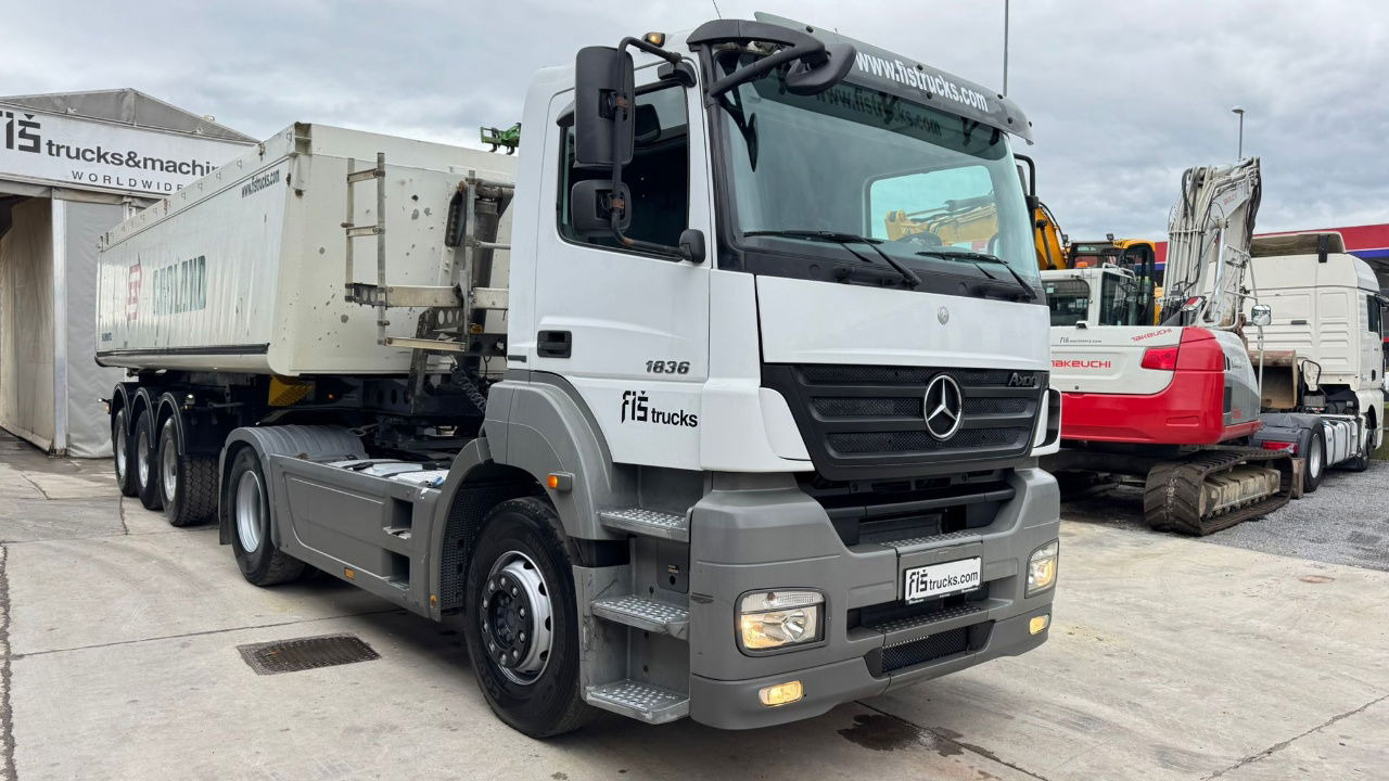 Mercedes-Benz Axor 1836 4x2 tipper hydraulics - وحدة جر: صورة 3 Mercedes-Benz Axor 1836 4x2 tipper hydraulics - وحدة جر: صورة 3