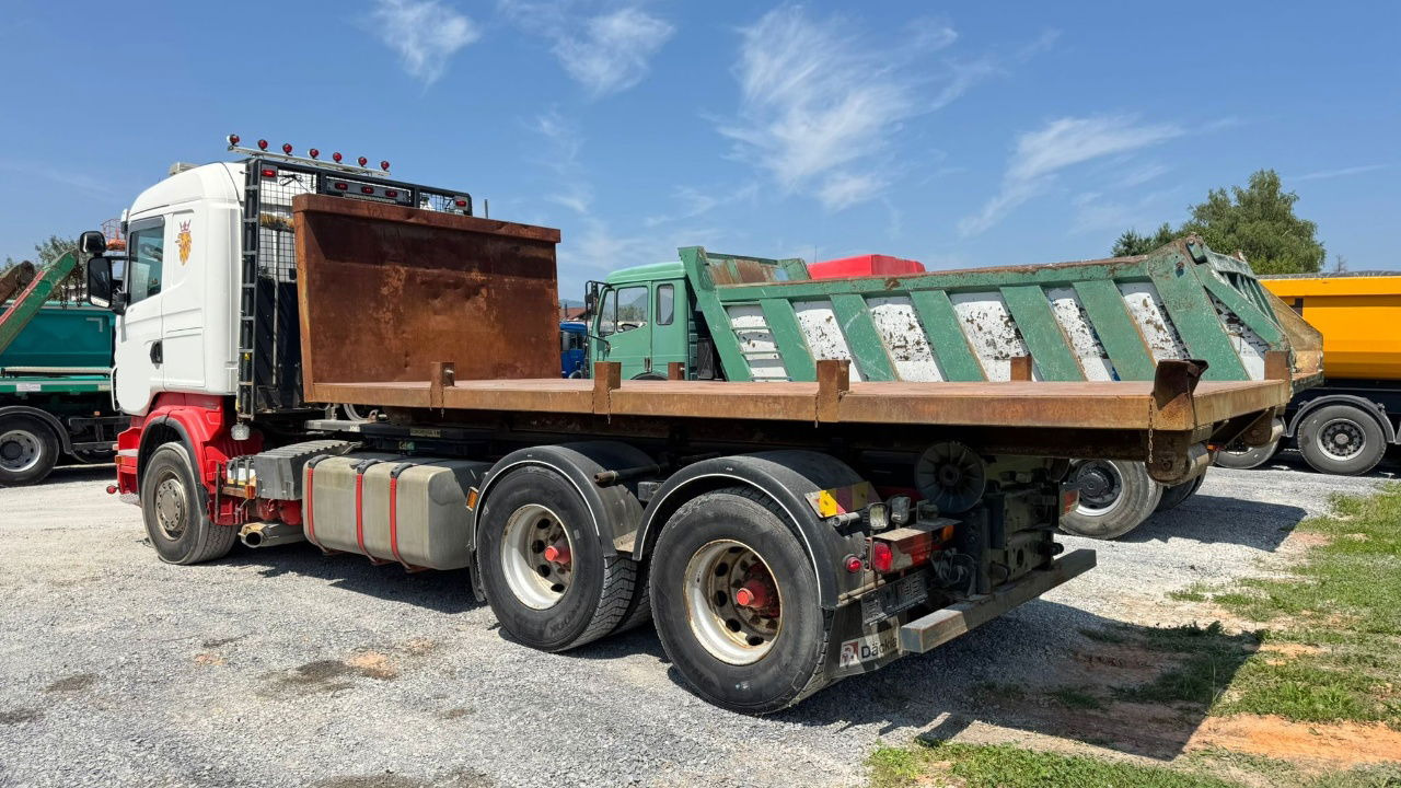 Scania R400 6x2 abroll tipper + plato - شاحنات الحاويات / جسم علوي قابل للتغيير شاحنة: صورة 5 Scania R400 6x2 abroll tipper + plato - شاحنات الحاويات / جسم علوي قابل للتغيير شاحنة: صورة 5