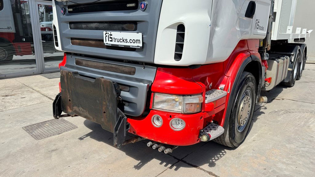 Scania R400 6x4 abroll tipper + plato - شاحنات الحاويات / جسم علوي قابل للتغيير شاحنة: صورة 2 Scania R400 6x4 abroll tipper + plato - شاحنات الحاويات / جسم علوي قابل للتغيير شاحنة: صورة 2