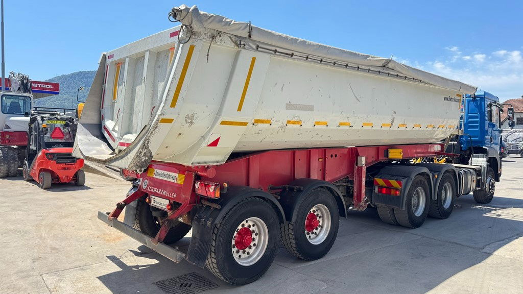 Schwarzmüller K202 2-Axle Tipper - Taurpaulin - قلابة نصف مقطورة نصف مقطورة قلابة: صورة 3 Schwarzmüller K202 2-Axle Tipper - Taurpaulin - قلابة نصف مقطورة نصف مقطورة قلابة: صورة 3