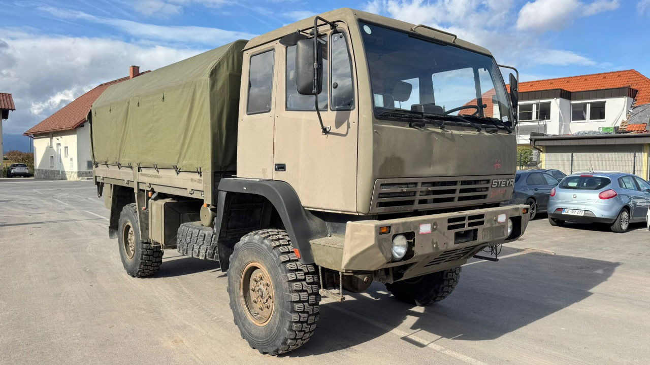 Steyr 12M18 4X4 stake body - truck - شاحنة ستارة: صورة 2 Steyr 12M18 4X4 stake body - truck - شاحنة ستارة: صورة 2