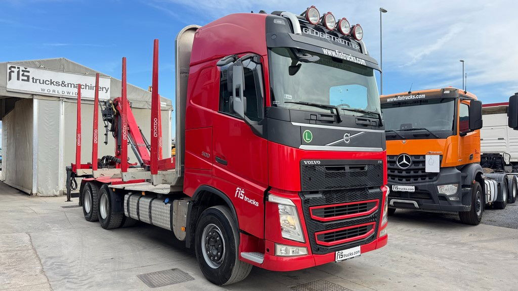 Volvo FH 500 6x4 forest truck - Epsilon 110Z - scissors - شاحنات الحاويات / جسم علوي قابل للتغيير شاحنة: صورة 3 Volvo FH 500 6x4 forest truck - Epsilon 110Z - scissors - شاحنات الحاويات / جسم علوي قابل للتغيير شاحنة: صورة 3