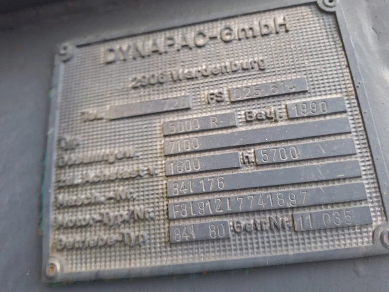 Dynapac 5000R - آلة أسفلت: صورة 5 Dynapac 5000R - آلة أسفلت: صورة 5