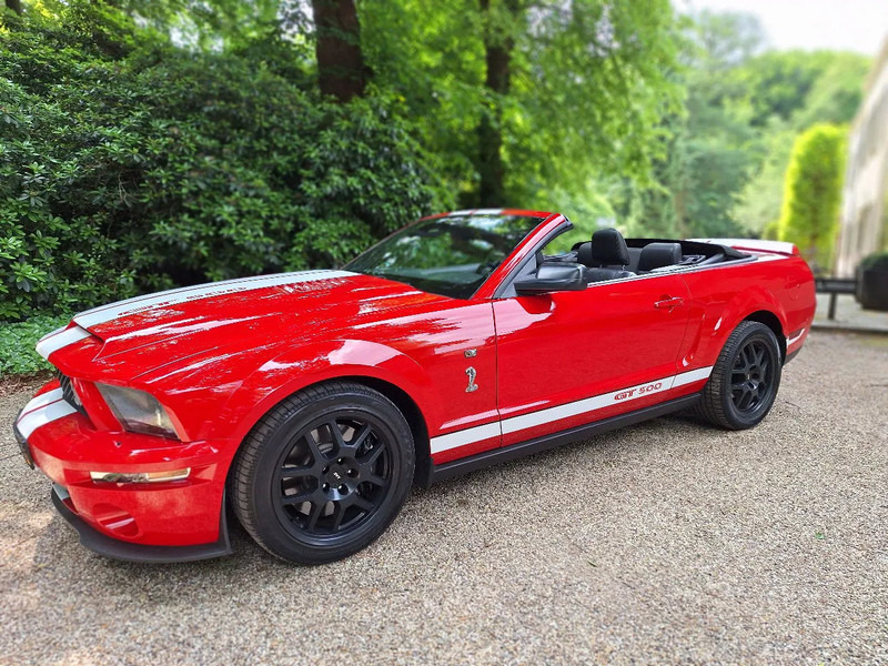 Ford Mustang FORD MUSTANG SHELBY GT500 COBRA 5.4 V8 gt500 cabrio originele - سيارة: صورة 1 Ford Mustang FORD MUSTANG SHELBY GT500 COBRA 5.4 V8 gt500 cabrio originele - سيارة: صورة 1