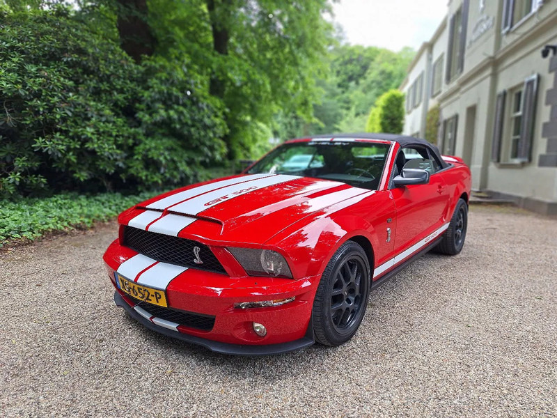 Ford Mustang FORD MUSTANG SHELBY GT500 COBRA 5.4 V8 gt500 cabrio originele - سيارة: صورة 3 Ford Mustang FORD MUSTANG SHELBY GT500 COBRA 5.4 V8 gt500 cabrio originele - سيارة: صورة 3