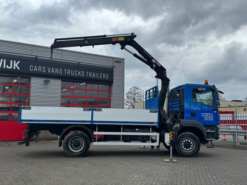 MAN TGM 18-290 4x4 Kraan met Open laadbak HMF Kraan 13 T - شاحنة كرين: صورة 2 MAN TGM 18-290 4x4 Kraan met Open laadbak HMF Kraan 13 T - شاحنة كرين: صورة 2