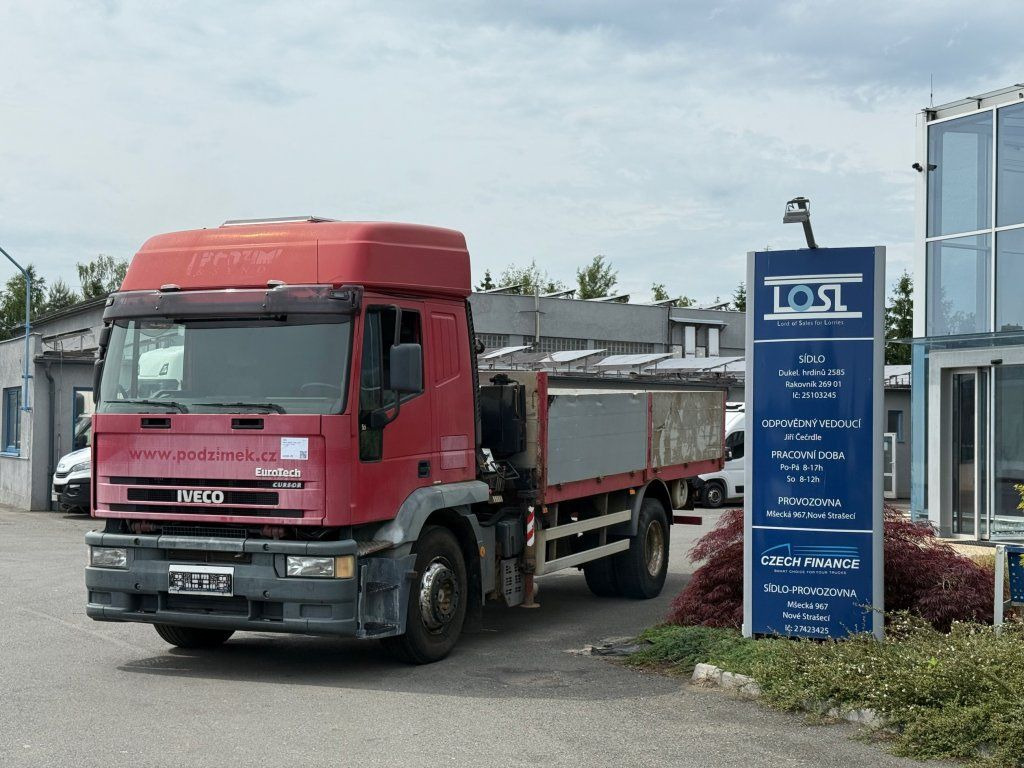 Iveco 190E35 EURO 1 Kran PM10 - شاحنة كرين: صورة 1 Iveco 190E35 EURO 1 Kran PM10 - شاحنة كرين: صورة 1