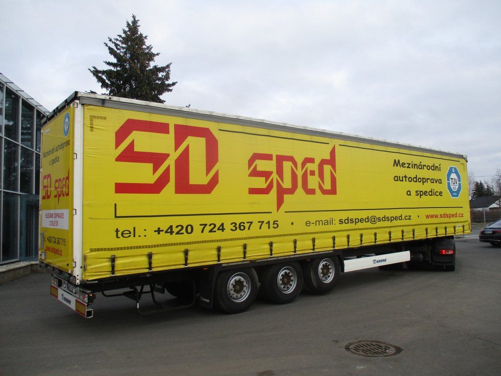 Krone SD - نصف مقطورة ستارة: صورة 5 Krone SD - نصف مقطورة ستارة: صورة 5