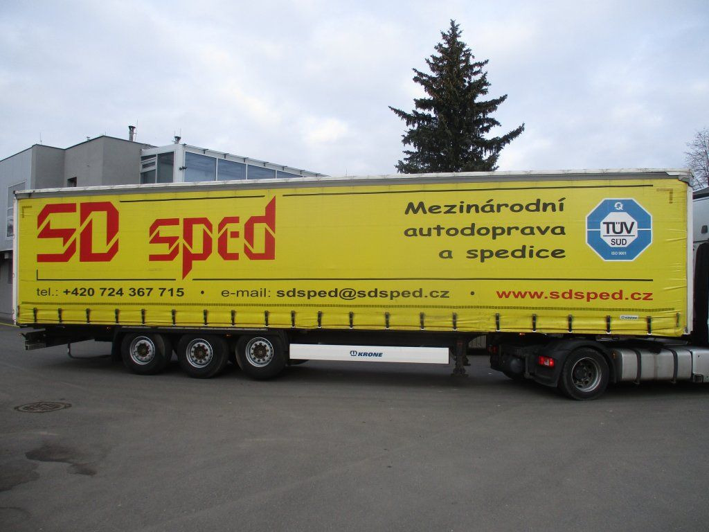 Krone SD - نصف مقطورة ستارة: صورة 3 Krone SD - نصف مقطورة ستارة: صورة 3