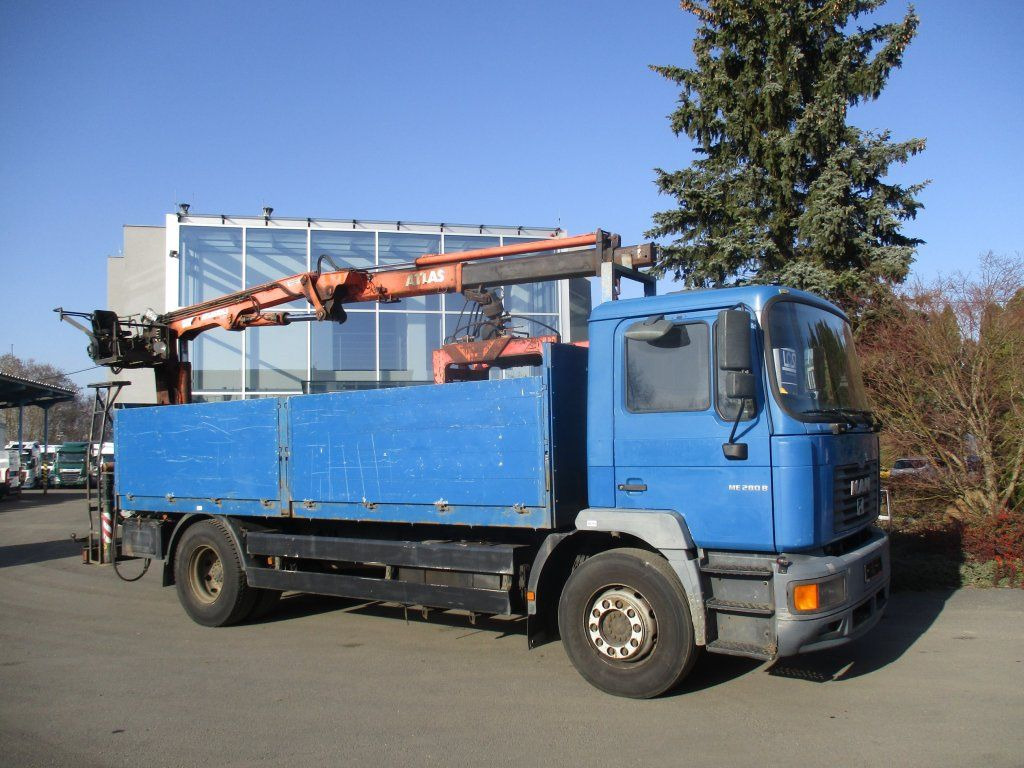MAN 12.284 EURO 2 ATLAS - شاحنة كرين: صورة 3 MAN 12.284 EURO 2 ATLAS - شاحنة كرين: صورة 3