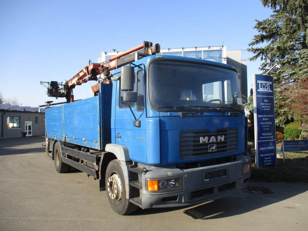 MAN 12.284 EURO 2 ATLAS - شاحنة كرين: صورة 2 MAN 12.284 EURO 2 ATLAS - شاحنة كرين: صورة 2