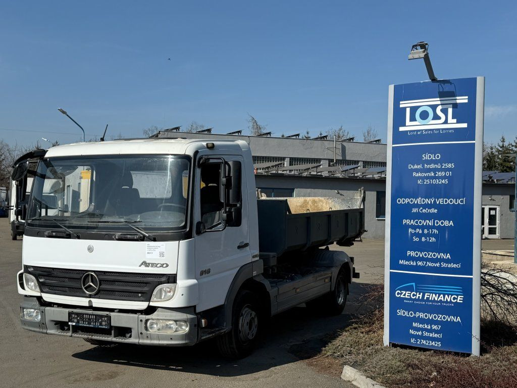 Mercedes-Benz 916 Atego EURO 4 - شاحنة ذات خطاف: صورة 1 Mercedes-Benz 916 Atego EURO 4 - شاحنة ذات خطاف: صورة 1