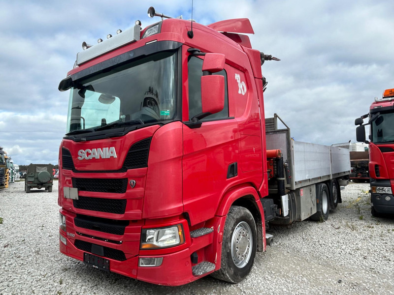 Scania R 450 | Palfinger PK 26002 | TULOSSA - شاحنات مسطحة, شاحنة كرين: صورة 1 Scania R 450 | Palfinger PK 26002 | TULOSSA - شاحنات مسطحة, شاحنة كرين: صورة 1
