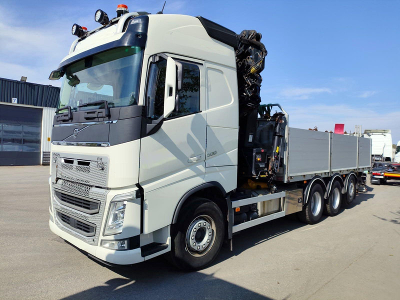 Volvo FH 500 | 8X4 | HIAB 408 E-6 | JIB 70X-4 | TULOSSA - شاحنات مسطحة, شاحنة كرين: صورة 1 Volvo FH 500 | 8X4 | HIAB 408 E-6 | JIB 70X-4 | TULOSSA - شاحنات مسطحة, شاحنة كرين: صورة 1