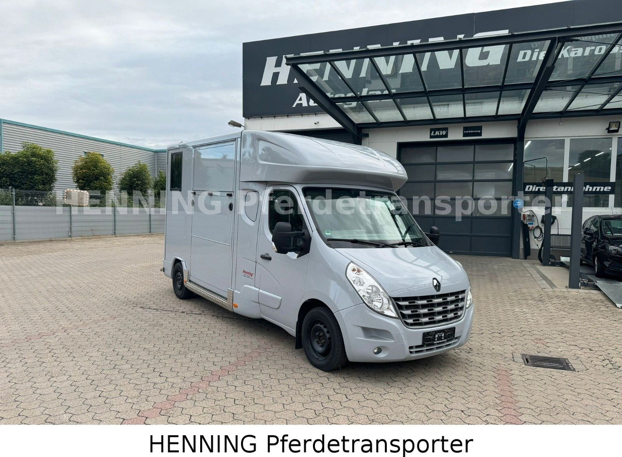 Renault Master 2-Sitzer - شاحنة نقل المواشي: صورة 1 Renault Master 2-Sitzer - شاحنة نقل المواشي: صورة 1