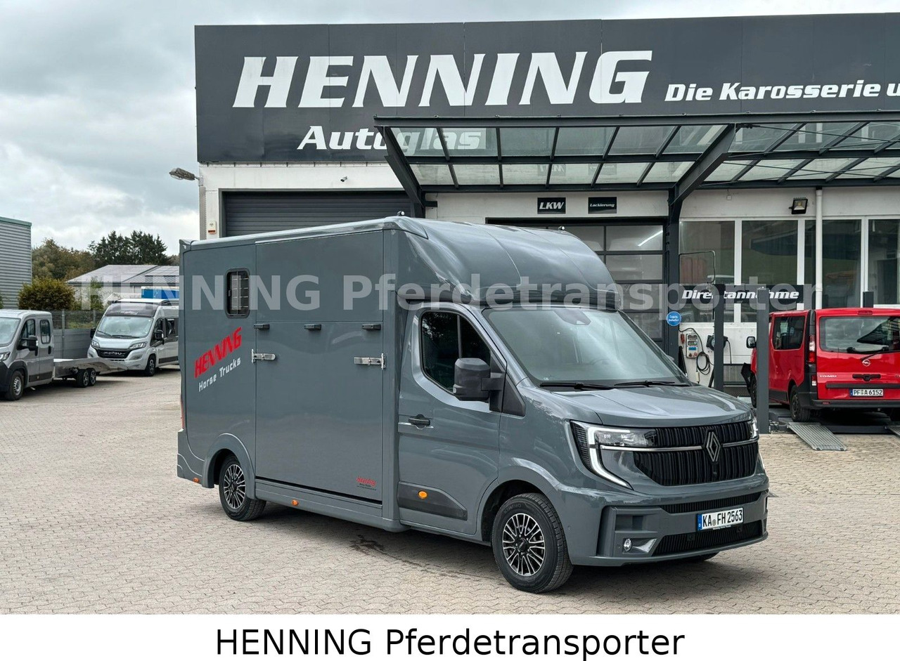 Renault Master 3 - Sitzer *NEUES MODELL* - شاحنة نقل المواشي: صورة 1 Renault Master 3 - Sitzer *NEUES MODELL* - شاحنة نقل المواشي: صورة 1