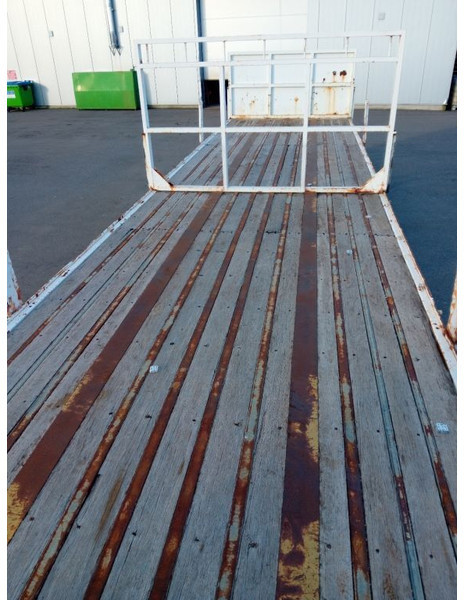 Trailor 2 axles / Full steel - rail side/ridelles - نصف مقطورة مسطحة: صورة 4 Trailor 2 axles / Full steel - rail side/ridelles - نصف مقطورة مسطحة: صورة 4