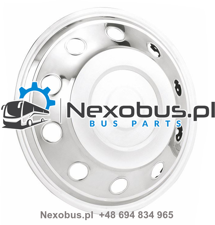 Kołpak 16" nierdzewny przód Fiat Ducato Iveco Daily Ford Transit - الإطارات والجنوط - حافلة: صورة 1 Kołpak 16" nierdzewny przód Fiat Ducato Iveco Daily Ford Transit - الإطارات والجنوط - حافلة: صورة 1