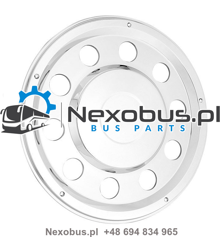 Kołpak 22.5 Nierdzewny tył Bova Neoplan MAN Volvo Scania Irisbus - الإطارات والجنوط - حافلة: صورة 1 Kołpak 22.5 Nierdzewny tył Bova Neoplan MAN Volvo Scania Irisbus - الإطارات والجنوط - حافلة: صورة 1
