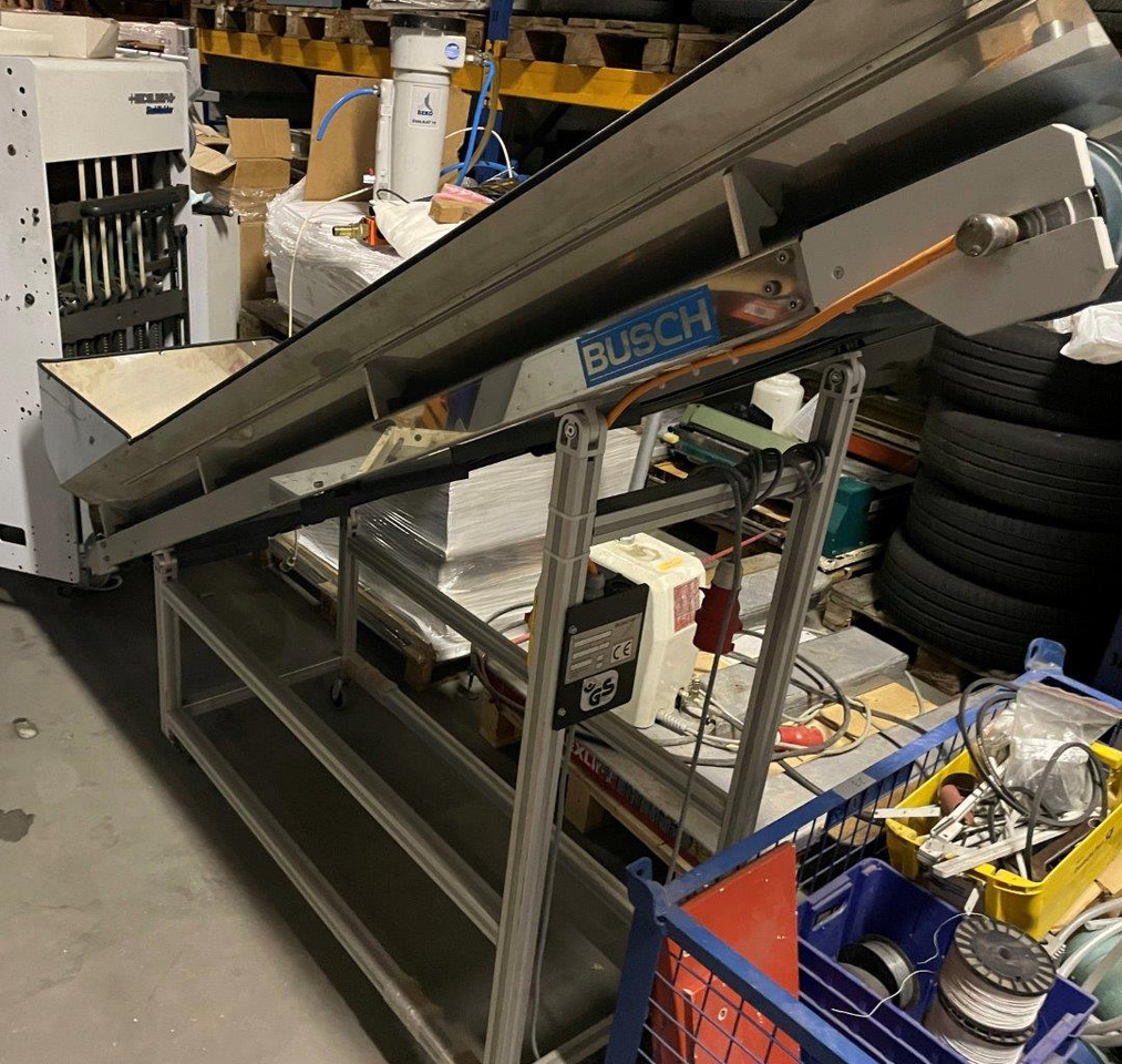 Chip conveyor - chip conveyor Buschgraph Busch SF 145-50 P - سيور ناقلة: صورة 1 Chip conveyor - chip conveyor Buschgraph Busch SF 145-50 P - سيور ناقلة: صورة 1