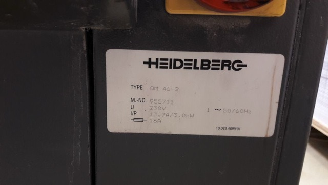 Heidelberg QM 46-2 two-color offset press - ماكينة طباعة أوفست: صورة 2 Heidelberg QM 46-2 two-color offset press - ماكينة طباعة أوفست: صورة 2