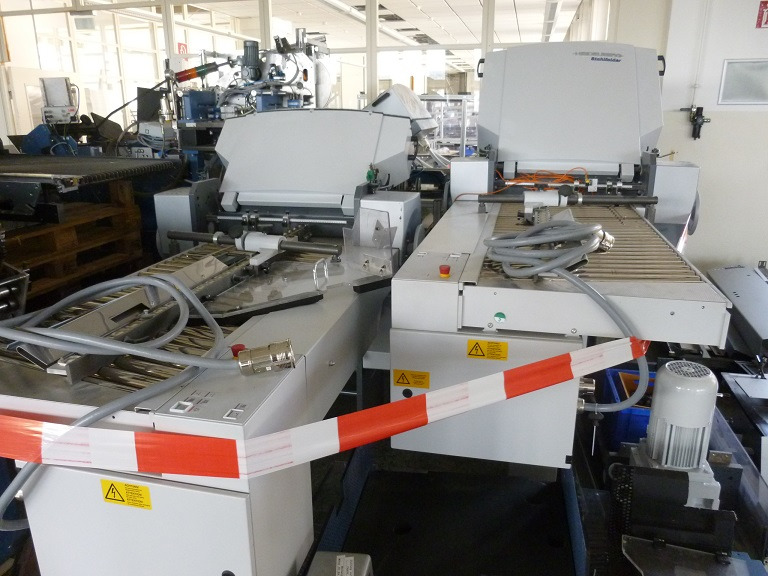 Heidelberg Stahlfolder PFH-82 pallet feeder with SSP-82 slitter shaft station - آلة الطي: صورة 2 Heidelberg Stahlfolder PFH-82 pallet feeder with SSP-82 slitter shaft station - آلة الطي: صورة 2