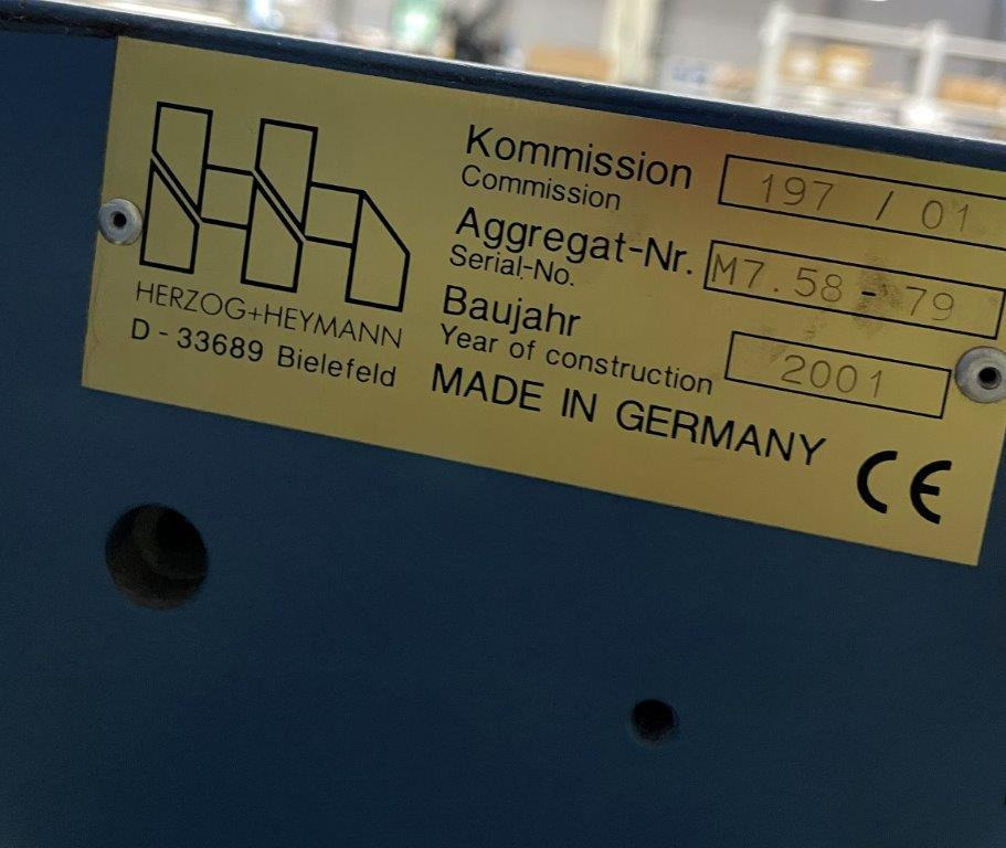 آلة الطي Large format Affischenfolder Herzog & Heymann M7-58.6 + M7.67-4 Mabeg feeder: صورة 10
