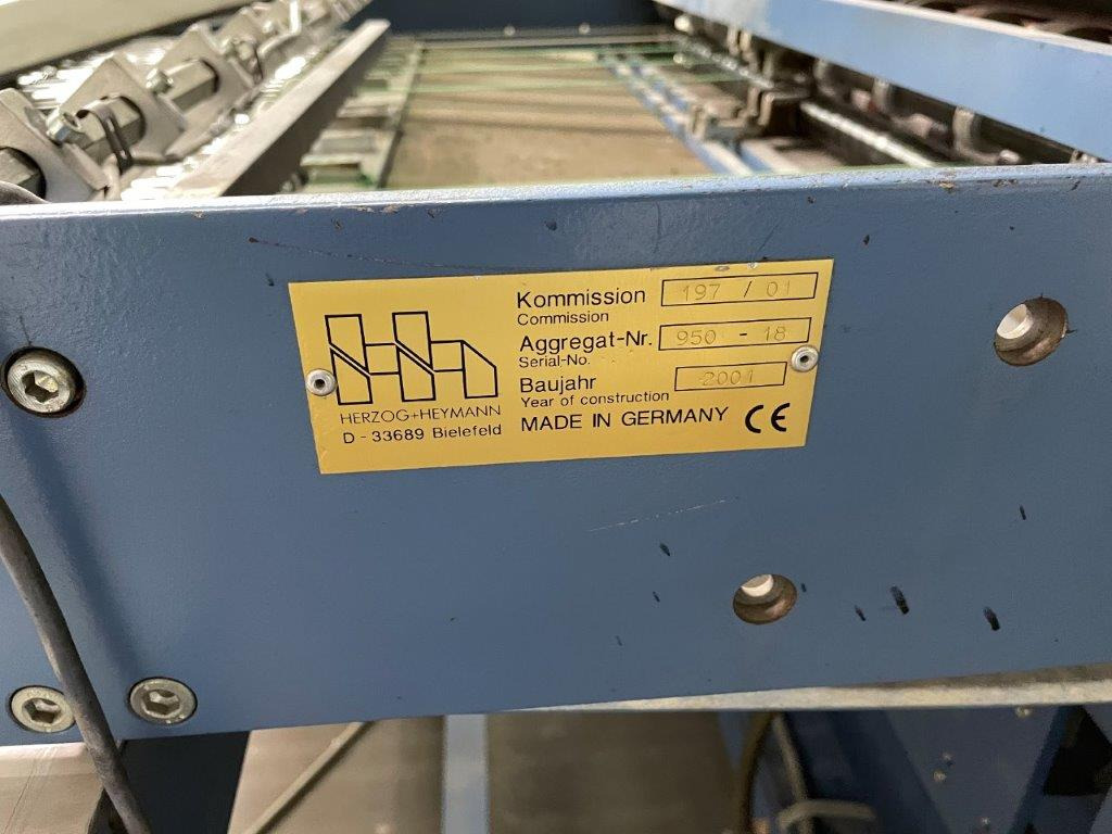 آلة الطي Large format Affischenfolder Herzog & Heymann M7-58.6 + M7.67-4 Mabeg feeder: صورة 11