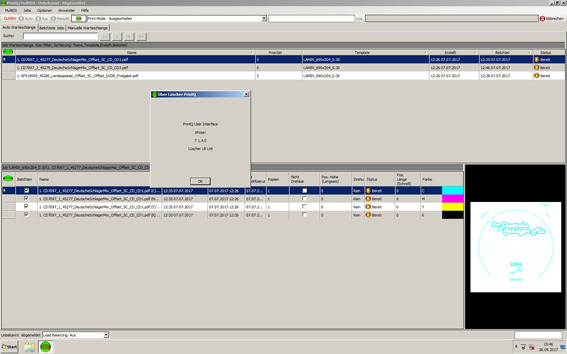 آلات الطباعة Lüscher Multi DX! 220 UV-Flex CtP system: صورة 7