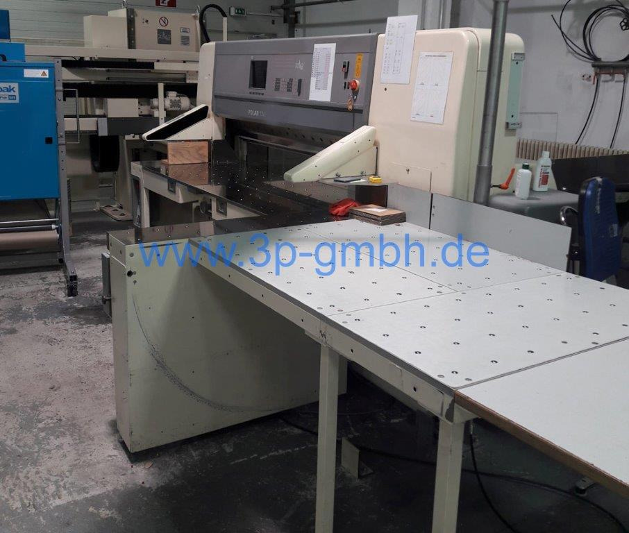 POLAR large format high-speed cutter 176 ED with loading transomat Polar TR 185-BL-7 - آلة قطع الورق: صورة 2 POLAR large format high-speed cutter 176 ED with loading transomat Polar TR 185-BL-7 - آلة قطع الورق: صورة 2