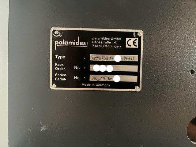 Parcel delivery Stack delivery Palamides Alpha 700 HD - آلة الطي: صورة 3 Parcel delivery Stack delivery Palamides Alpha 700 HD - آلة الطي: صورة 3