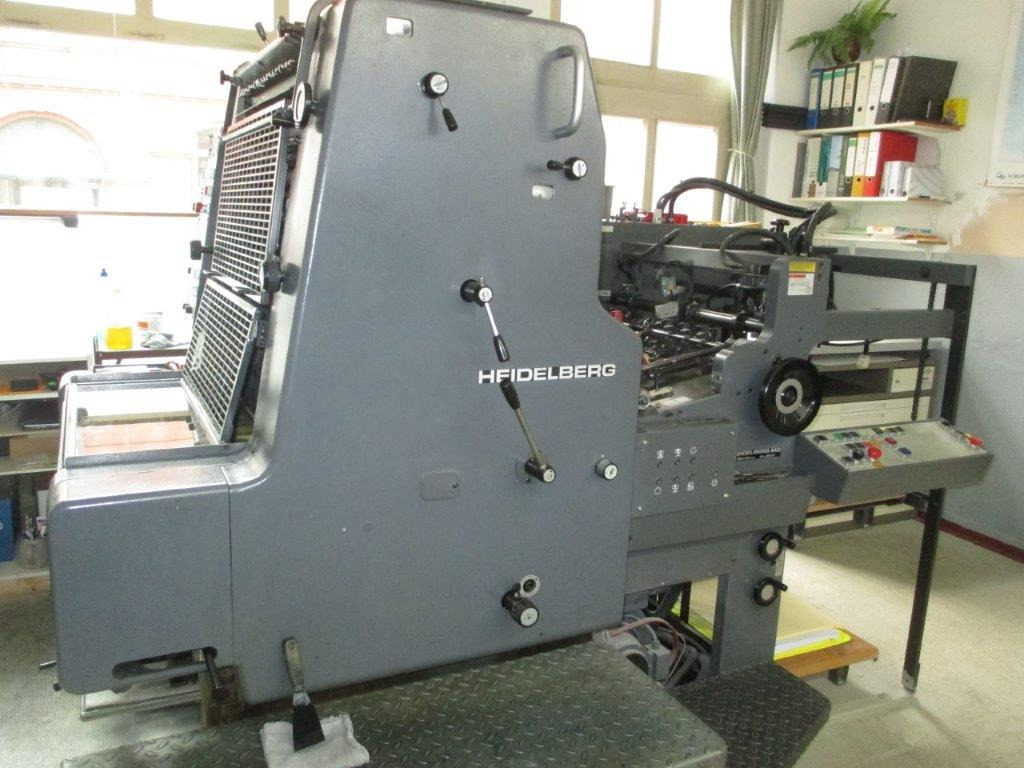 Single-Color Heidelberger M-Offset printing machine with cito system for perforation and creasing - ماكينة طباعة أوفست: صورة 2 Single-Color Heidelberger M-Offset printing machine with cito system for perforation and creasing - ماكينة طباعة أوفست: صورة 2