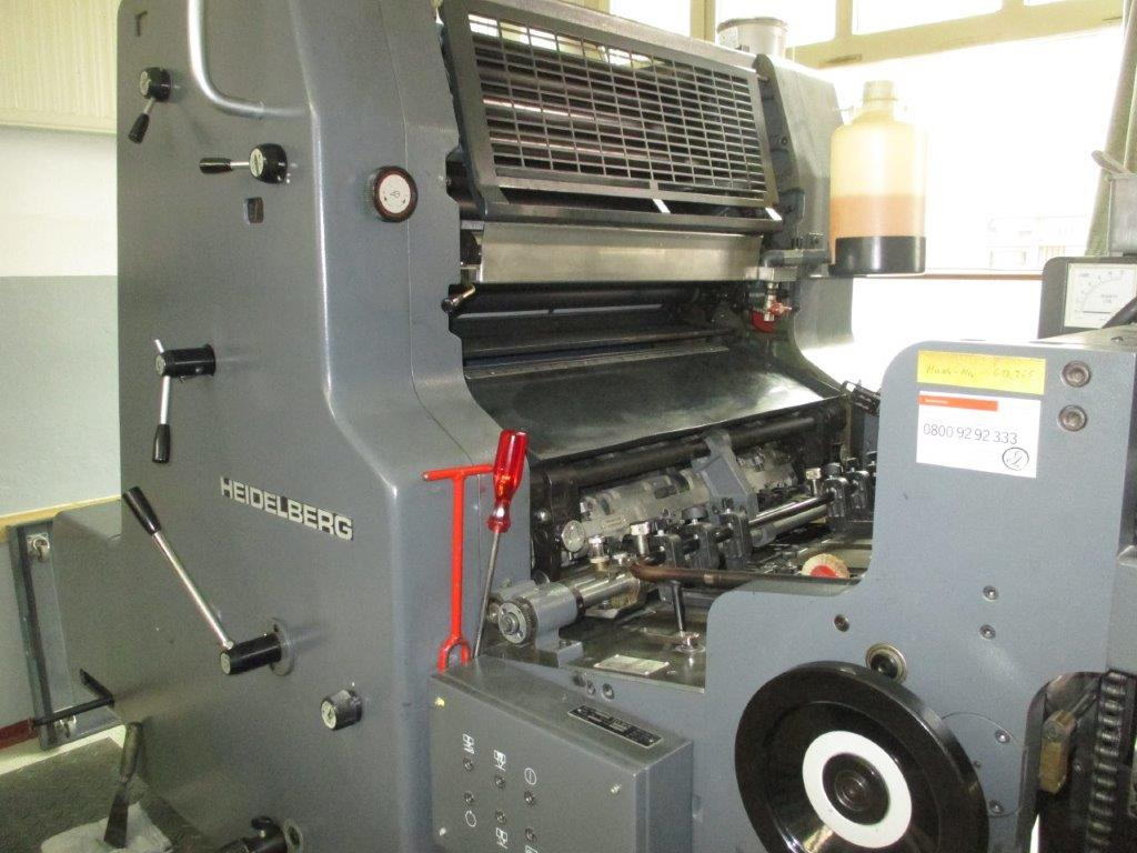 Single-Color Heidelberger M-Offset printing machine with cito system for perforation and creasing - ماكينة طباعة أوفست: صورة 1 Single-Color Heidelberger M-Offset printing machine with cito system for perforation and creasing - ماكينة طباعة أوفست: صورة 1