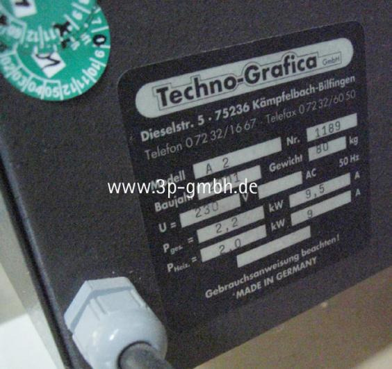 Technografica A 2 baking oven for printing plates - آلات الطباعة: صورة 2 Technografica A 2 baking oven for printing plates - آلات الطباعة: صورة 2