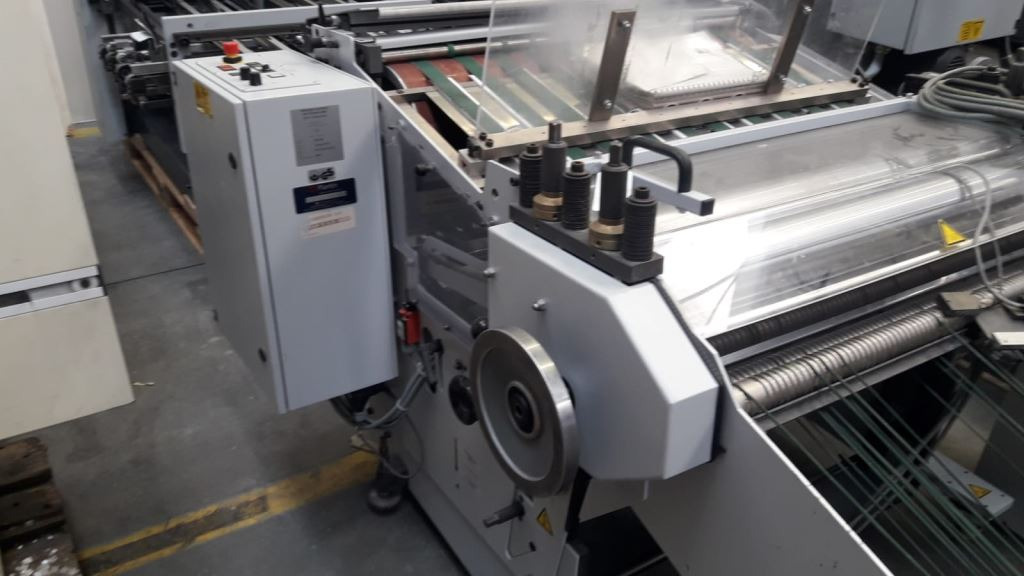 Vertical stack delivery with compression station Heidelberg Stahlfolder VSA 86 H - آلة الطي: صورة 1 Vertical stack delivery with compression station Heidelberg Stahlfolder VSA 86 H - آلة الطي: صورة 1